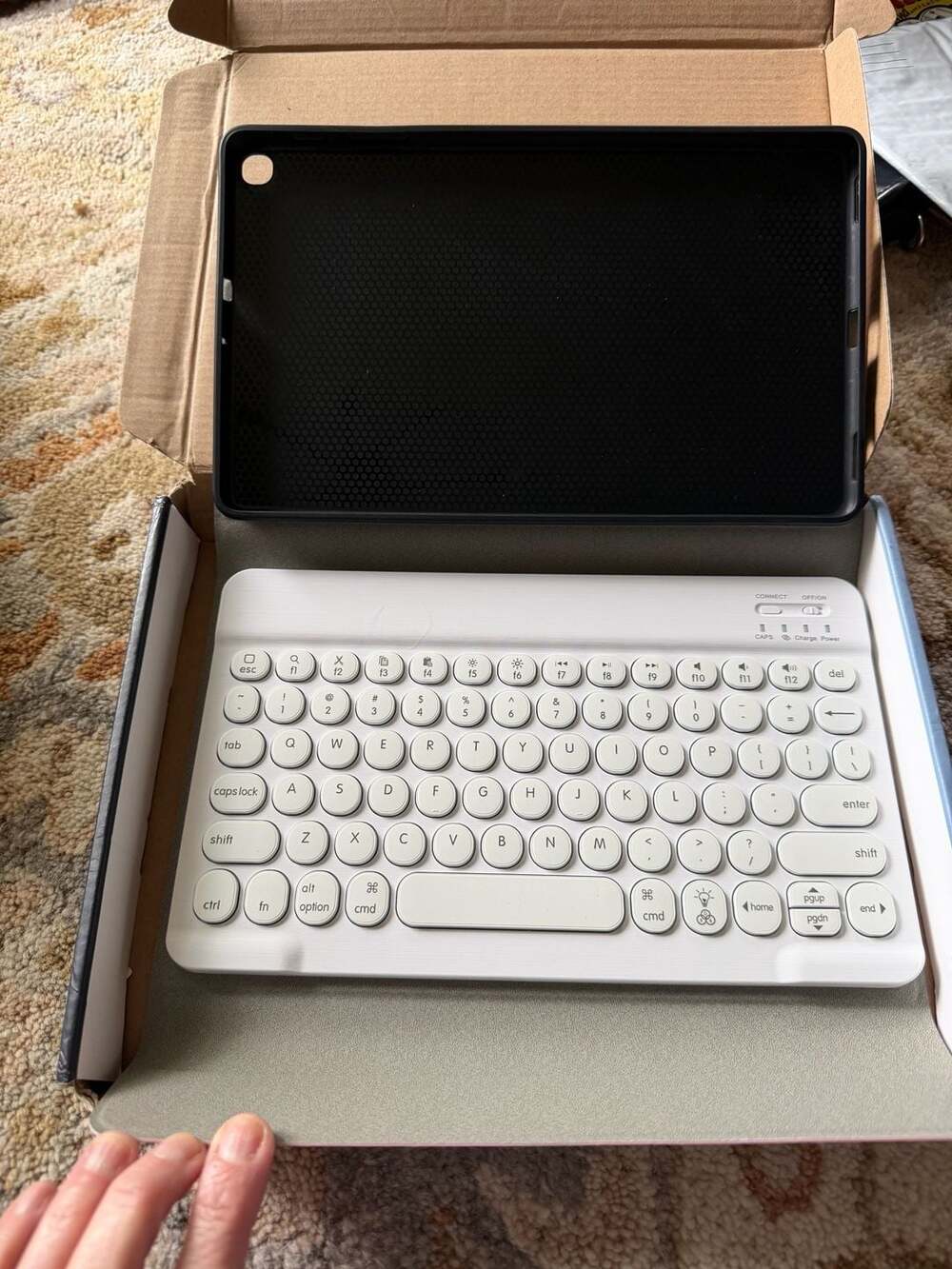 Wireless Magnetically Detachable Keyboard Case for Samsung Galaxy Tab A 10.1 201